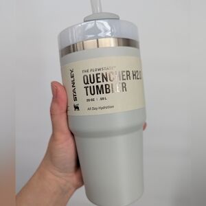 New STANLEY Quencher Flowstate Water Tumbler cup 20oz Fog 🩶